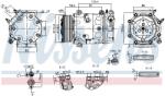 NISSENS Compresor, climatizare NISSENS ** FIRST FIT ** 890780 (890780)