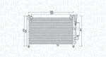 Magneti Marelli Condensator, climatizare MAGNETI MARELLI 350203989000 (350203989000) - automobilus