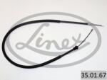 LINEX Cablu, frana de parcare LINEX 35.01. 67 (35.01.67)
