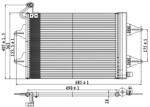 E-KRAFT Condensator, climatizare E-KRAFT 1924005449 (1924005449)