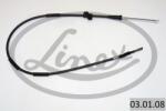 LINEX Cablu, frana de parcare LINEX 03.01. 08 (03.01.08)