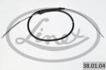 LINEX Cablu, frana de parcare LINEX 38.01. 04 (38.01.04) - automobilus