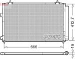 DENSO Condensator, climatizare DENSO DCN50059 (DCN50059) - automobilus
