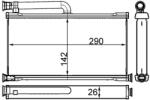 MAHLE Schimbător de căldură, încălzire habitaclu MAHLE BEHR AH 261 000S (AH 261 000S)