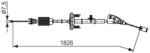 Bosch Cablu, frana de parcare BOSCH 1 987 482 799 (1 987 482 799)