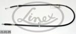 LINEX Cablu, frana de parcare LINEX 21.01. 05 (21.01.05) - automobilus