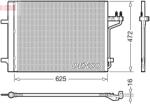 DENSO Condensator, climatizare DENSO DCN10047 (DCN10047) - automobilus
