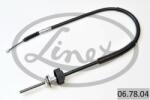 LINEX Cablu, frana de parcare LINEX 06.78. 04 (06.78.04)