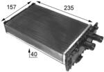 MAHLE Schimbător de căldură, încălzire habitaclu MAHLE BEHR AH 48 000S (AH 48 000S)