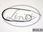 LINEX Cablu, frana de parcare LINEX 09.01. 42 (09.01.42)