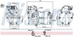 NISSENS Compresor, climatizare NISSENS ** FIRST FIT ** 891022 (891022)