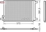 DENSO Condensator, climatizare DENSO DCN32066 (DCN32066) - automobilus