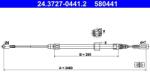 ATE Cablu, frana de parcare ATE 24.3727-0441.2 (24.3727-0441.2) - automobilus
