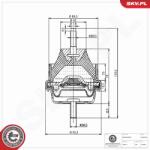 ESEN SKV Suport motor ESEN SKV 75SKV035 (75SKV035)
