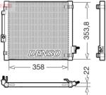 DENSO Condensator, climatizare DENSO DCN99081 (DCN99081)