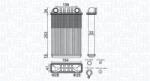 Magneti Marelli Schimbător de căldură, încălzire habitaclu MAGNETI MARELLI 350218512000 (350218512000) - automobilus