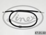 LINEX Cablu, frana de parcare LINEX 47.01. 60 (47.01.60) - automobilus