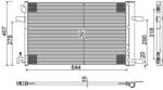 E-KRAFT Condensator, climatizare E-KRAFT 1924005338 (1924005338)