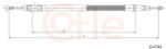 COFLE Cablu, frana de parcare COFLE 12.0744 (12.0744) - automobilus