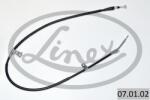 LINEX Cablu, frana de parcare LINEX 07.01. 02 (07.01.02)