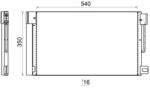 MAHLE Condensator, climatizare MAHLE BEHR AC 367 000S (AC 367 000S)