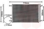 VAN WEZEL Condensator, climatizare VAN WEZEL 58005335 (58005335)