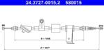 ATE Cablu, frana de parcare ATE 24.3727-0015.2 (24.3727-0015.2)