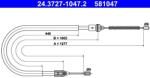 ATE Cablu, frana de parcare ATE 24.3727-1047.2 (24.3727-1047.2)