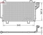 DENSO Condensator, climatizare DENSO DCN44012 (DCN44012) - automobilus