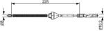 Bosch Cablu, frana de parcare BOSCH 1 987 482 705 (1 987 482 705) - automobilus