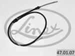 LINEX Cablu, frana de parcare LINEX 47.01. 07 (47.01.07) - automobilus