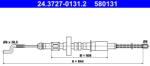 ATE Cablu, frana de parcare ATE 24.3727-0131.2 (24.3727-0131.2) - automobilus