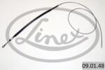 LINEX Cablu, frana de parcare LINEX 09.01. 48 (09.01.48) - automobilus