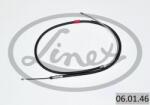 LINEX Cablu, frana de parcare LINEX 06.01. 46 (06.01.46)