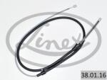 LINEX Cablu, frana de parcare LINEX 38.01. 16 (38.01.16) - automobilus