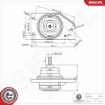 ESEN SKV Suport motor ESEN SKV 75SKV277 (75SKV277)