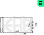 ERA Condensator, climatizare ERA 667018 (667018)