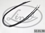 LINEX Cablu, frana de parcare LINEX 32.01. 98 (32.01.98) - automobilus