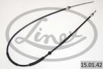 LINEX Cablu, frana de parcare LINEX 15.01. 42 (15.01.42)