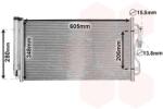 VAN WEZEL Condensator, climatizare VAN WEZEL 06005434 (06005434)
