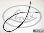 LINEX Cablu, frana de parcare LINEX 03.01. 02 (03.01.02) - automobilus
