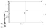 MTR Condensator, climatizare MTR 13054617 (13054617) - automobilus