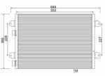 E-KRAFT Condensator, climatizare E-KRAFT 1924005099 (1924005099)