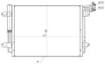 MTR Condensator, climatizare MTR 13054511 (13054511) - automobilus