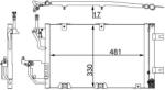 MAHLE Condensator, climatizare MAHLE BEHR AC 400 000S (AC 400 000S)