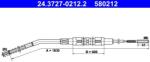 ATE Cablu, frana de parcare ATE 24.3727-0212.2 (24.3727-0212.2)