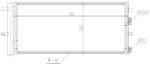 MTR Condensator, climatizare MTR 13054828 (13054828)
