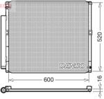 DENSO Condensator, climatizare DENSO DCN50051 (DCN50051) - automobilus