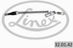 LINEX Cablu, frana de parcare LINEX 32.01. 42 (32.01.42)