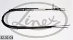LINEX Cablu, frana de parcare LINEX 32.02. 04 (32.02.04)